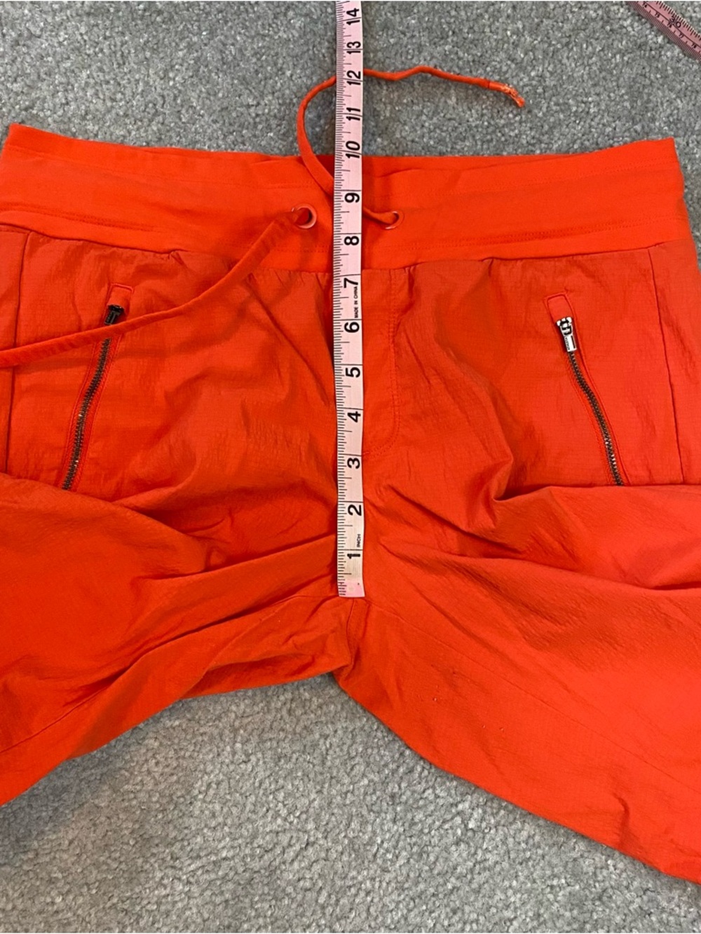 Athleta Trekki North Orange Jogger Womens Size 8 - Picture 8 of 10